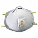 3M Particulate Respirator 8516, N95, with Nuisance Level Acid Gas Relief , 10 per Box